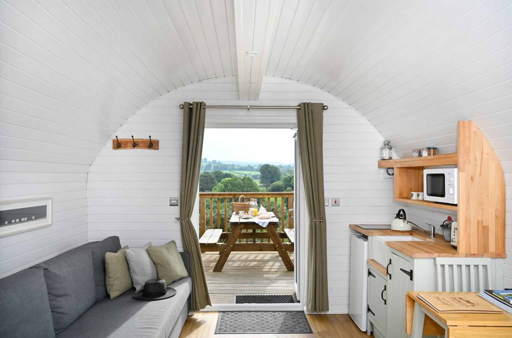 Luxury Glamping Pods - The Heft & The Hirsel Apartman Glasgow Kültér fotó